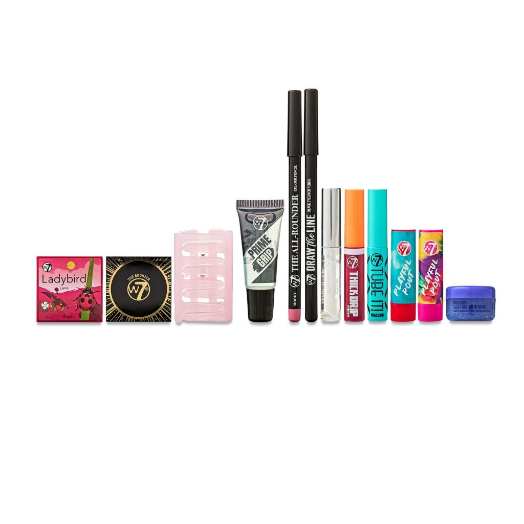 w7 12 days of beauty advent calendar